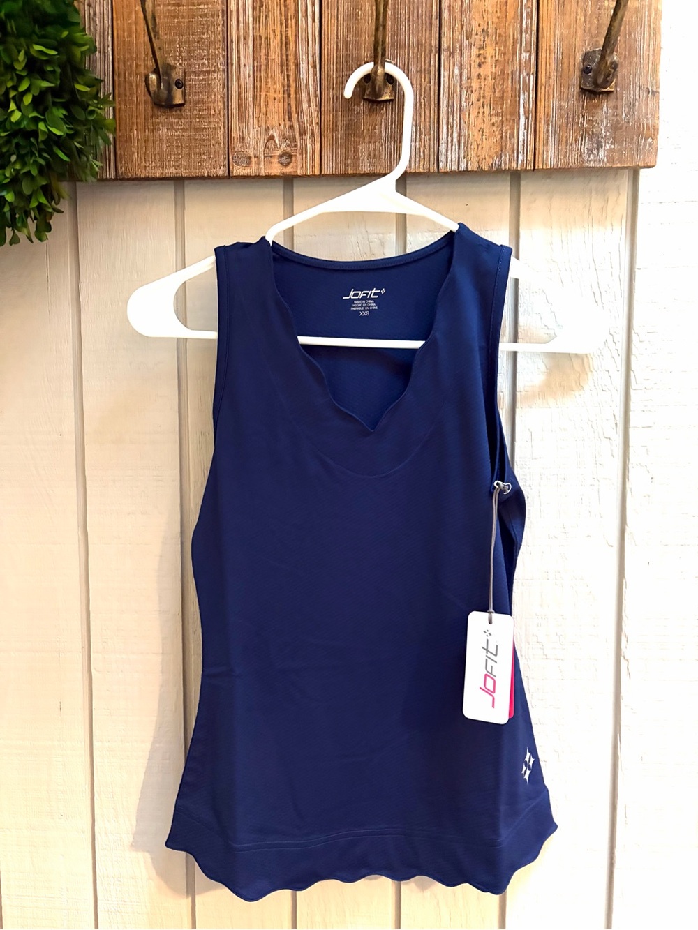 Jofit Navy Blue Women's Performance Tank Top